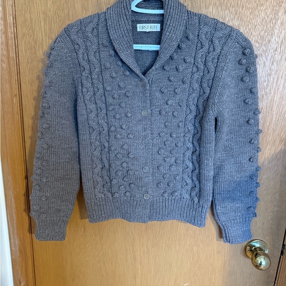 First Rite Bobble Cardigan - Picture 5 of 10